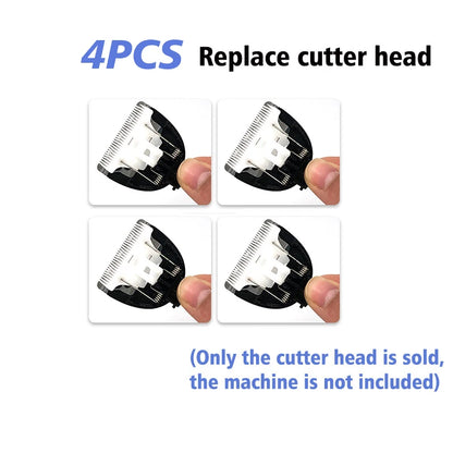 Universal Hair Clipper Replacement Blade – Ceramic & Titanium Cutter Head