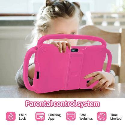 Children's Tablet 7" – Android 13, 5G WiFi, 4GB RAM, 64GB, Quad Core, 4000mAh