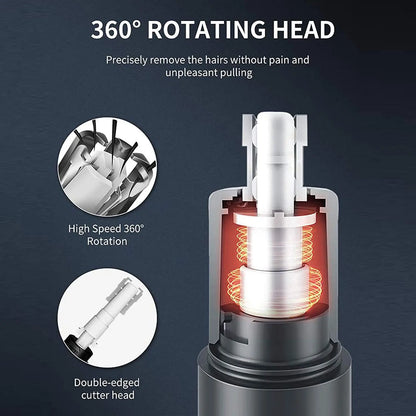 Xiaomi Mijia 3-in-1 Nose & Ear Hair Trimmer | Painless | Sideburns & Eyebrows | Rechargeable