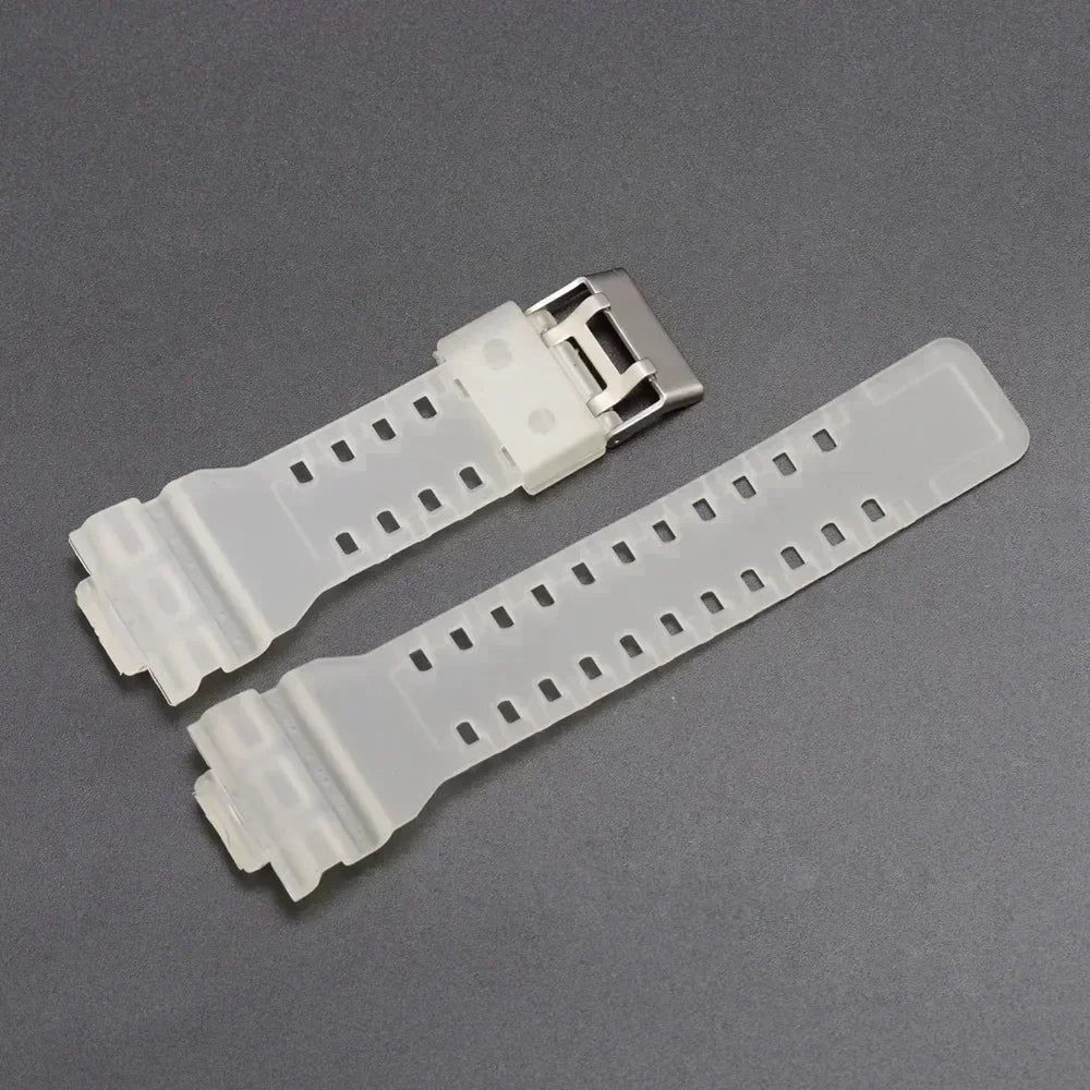 Silicone Replacement Watch Strap for Casio G-Shock GA-100/110/200/400/700 – 16mm Resin Band