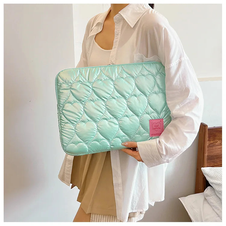 Macaron Color Laptop Sleeve – 13.3"/14"/15.6"/16", Shockproof for MacBook Air, iPad Pro, HP, Dell, Huawei