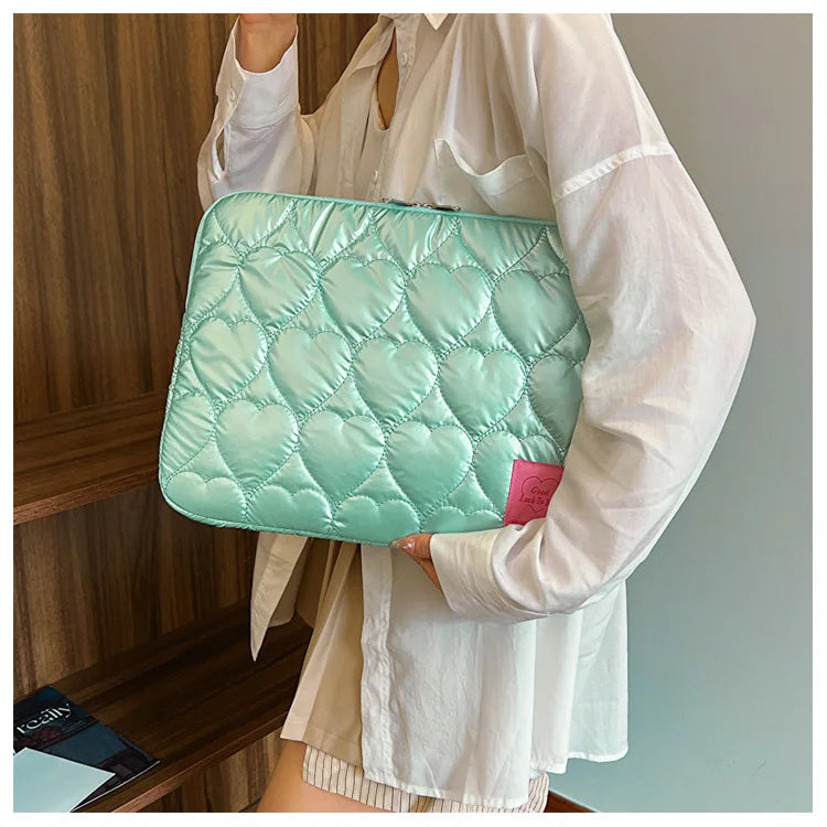 Macaron Color Laptop Sleeve – 13.3"/14"/15.6"/16", Shockproof for MacBook Air, iPad Pro, HP, Dell, Huawei