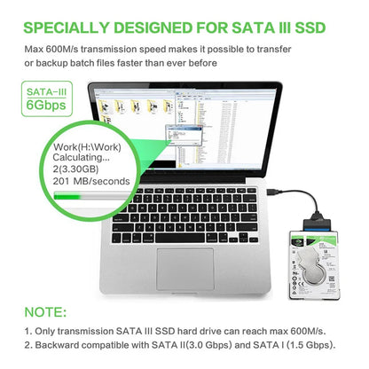 SATA to USB 3.0 Cable – 2.5" HDD & SSD Adapter up to 6 Gbps