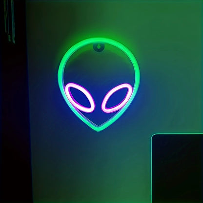 LED Neon Sign – USB/Battery Powered, Customizable, Bar & Bedroom Wall Decor