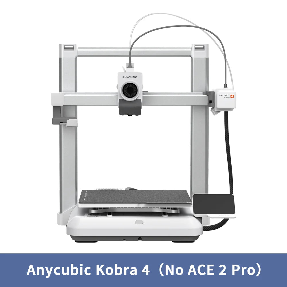 ANYCUBIC Kobra 4 Combo 3D Printer – 8-Color, 600mm/s, ACE 2 Pro