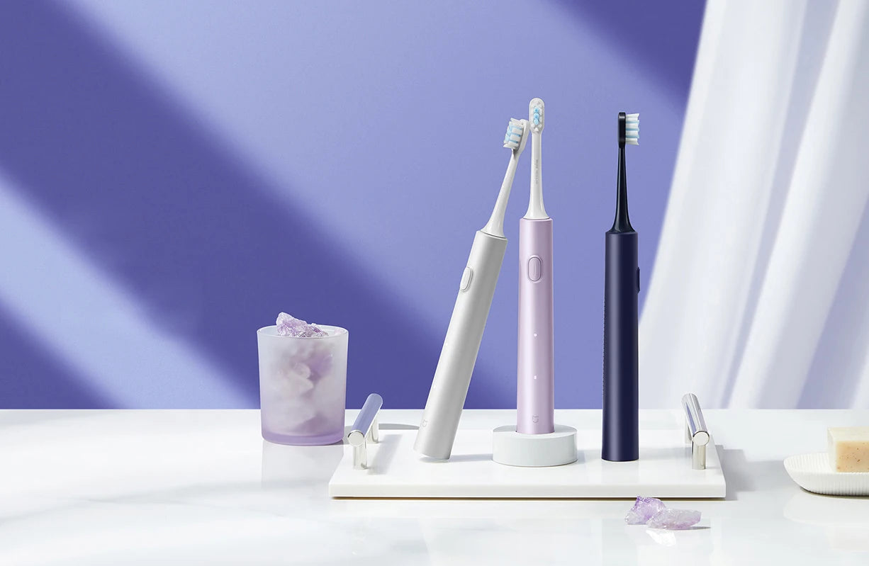 MIJIA T302 Sonic Electric Toothbrush – 31,000 RPM, 150-Day Battery, IPX8, 4 Modes, DuPont Brush Head