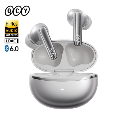 QCY MeloBuds N70 Wireless Earbuds – ANC, Bluetooth 6.0, LDAC, 50H, IPX5