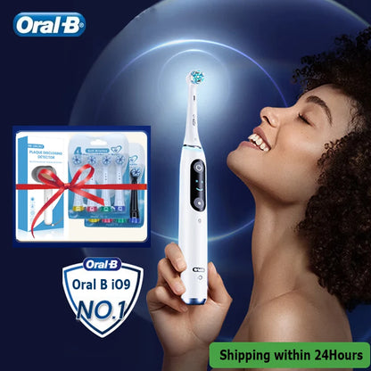Oral-B Pro 4000 Electric Toothbrush – 3D Action, Pressure Sensor, 4 Modes, Gum Care, Waterproof