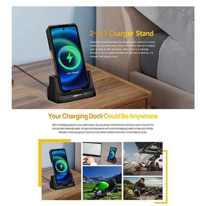 Ulefone UAS22 33W Desk Charging Dock – Fast Charging Station for Ulefone Armor 26 Ultra