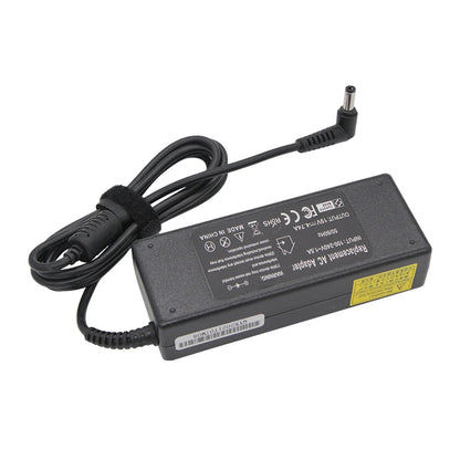 19V 4.74A 90W Laptop Charger for ASUS, Toshiba & Lenovo — 5.5x2.5mm Adapter