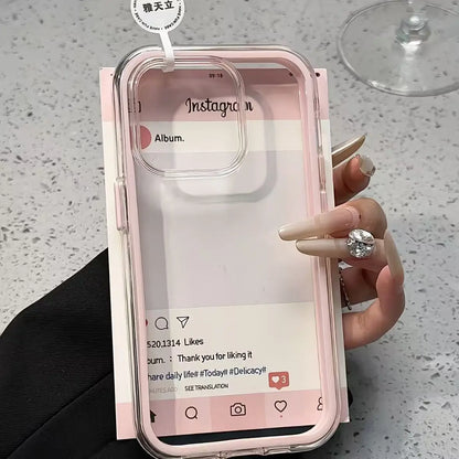 Luxury Candy Color Clear Phone Case | Shockproof Acrylic Bumper for iPhone 17/16/15/14/13/12/11 Pro Max