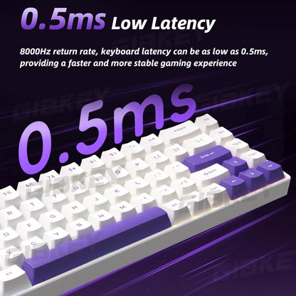 GIBKEY Raven 68 Magnetic Axis Mechanical Keyboard – 8K Return Rate, Hot-Swap, RGB