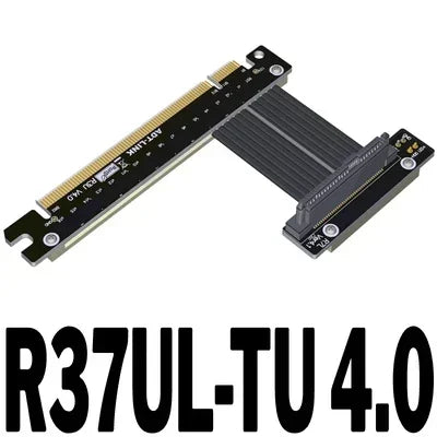 ADT-Link PCIe 4.0 Riser Cable – X16 to X1/X4/X8/M.2/NVMe/U.2, Gen4 Extension Adapter (R31SL)