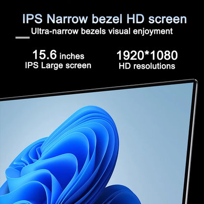Ultra Slim Laptop 15.6" – Intel Core i9-9900, 32GB RAM, 2TB SSD, Windows 11 Pro, Full HD