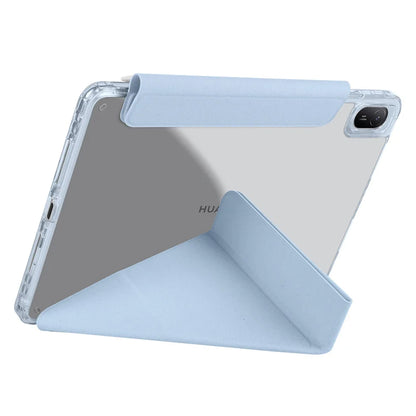 Huawei MatePad 11.5 2025 Smart Fold Case – Magnetic PU Leather + Acrylic Hard Back