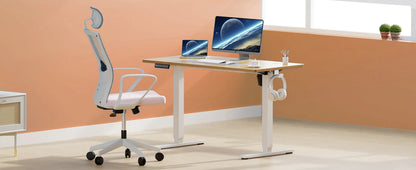 JHK Electric Standing Desk 40x24" – Height Adjustable Sit-Stand Ergonomic Workstation