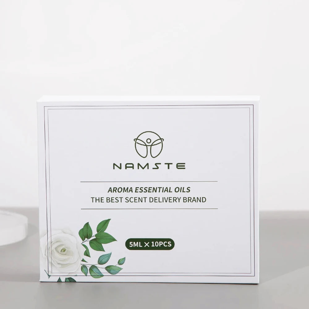 100% Pure Essential Oil Set 10x5ml – Hotel, Floral, Perfume & Mix Scents for Aroma Diffuser