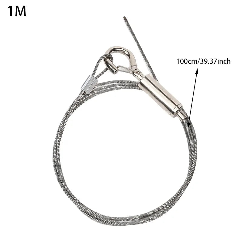 Adjustable Stainless Steel Wire Rope Clothesline