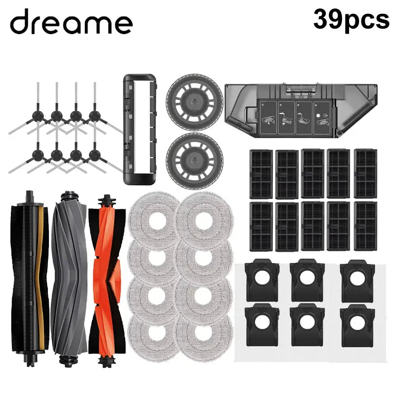 Dreame L10s Pro Ultra Heat / X30 Ultra / X30 Pro Robot Vacuum Spare Parts – Brush, Filter, Mop & Dust Bag