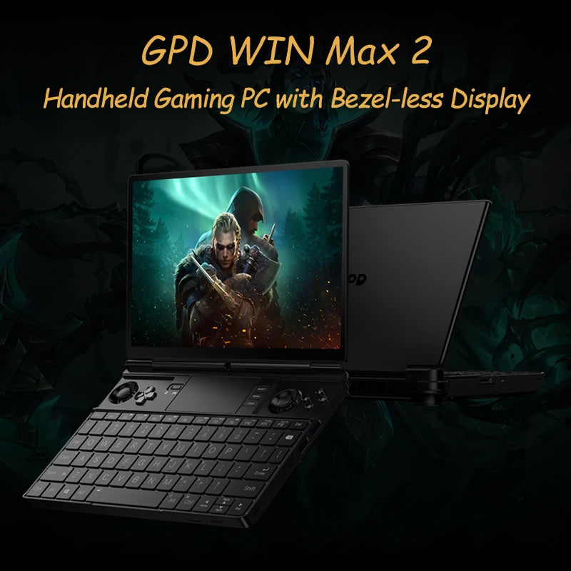 GPD WIN Max 2 2026 – 10.1" Gaming Handheld PC | AMD AI 9 HX 370 | 64GB RAM | 2TB SSD