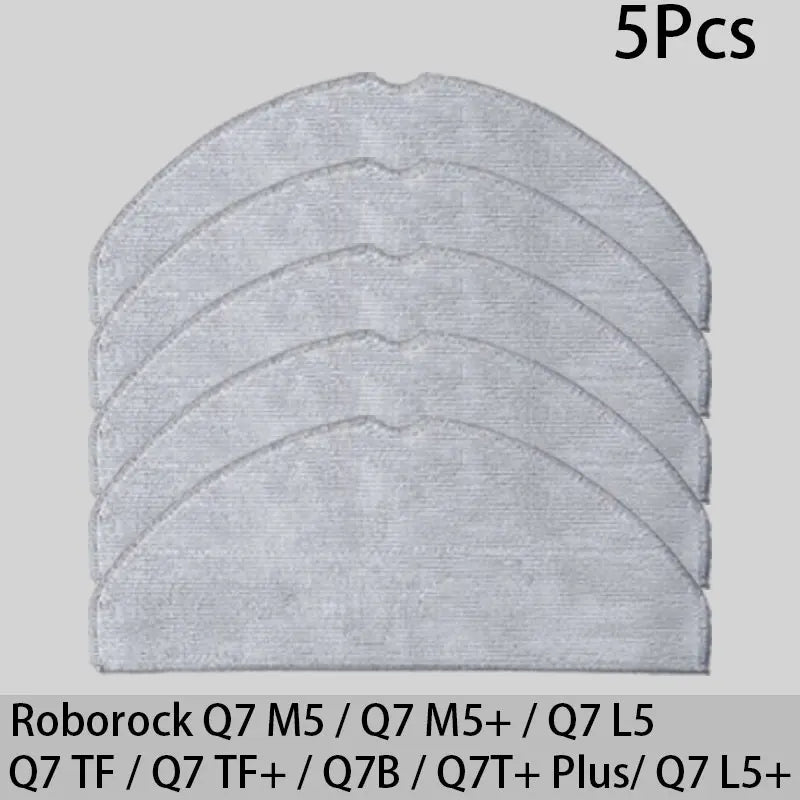 Roborock Q7 M5 / Q7 L5 / Q7 TF / Q7B / Q7T+ Replacement Parts | Main Brush, Filter, Mop, Dust Bag