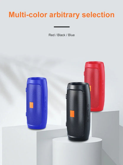 TF USB Bluetooth Portable Speaker – Dual Stereo Subwoofer, FM Radio, Voice Broadcasting