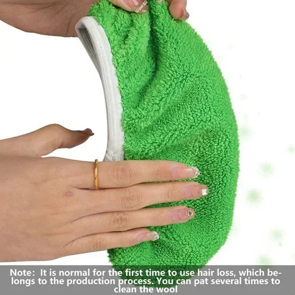 Washable Flat Mop Pads 6-Pack | Reusable Microfiber Mop Covers