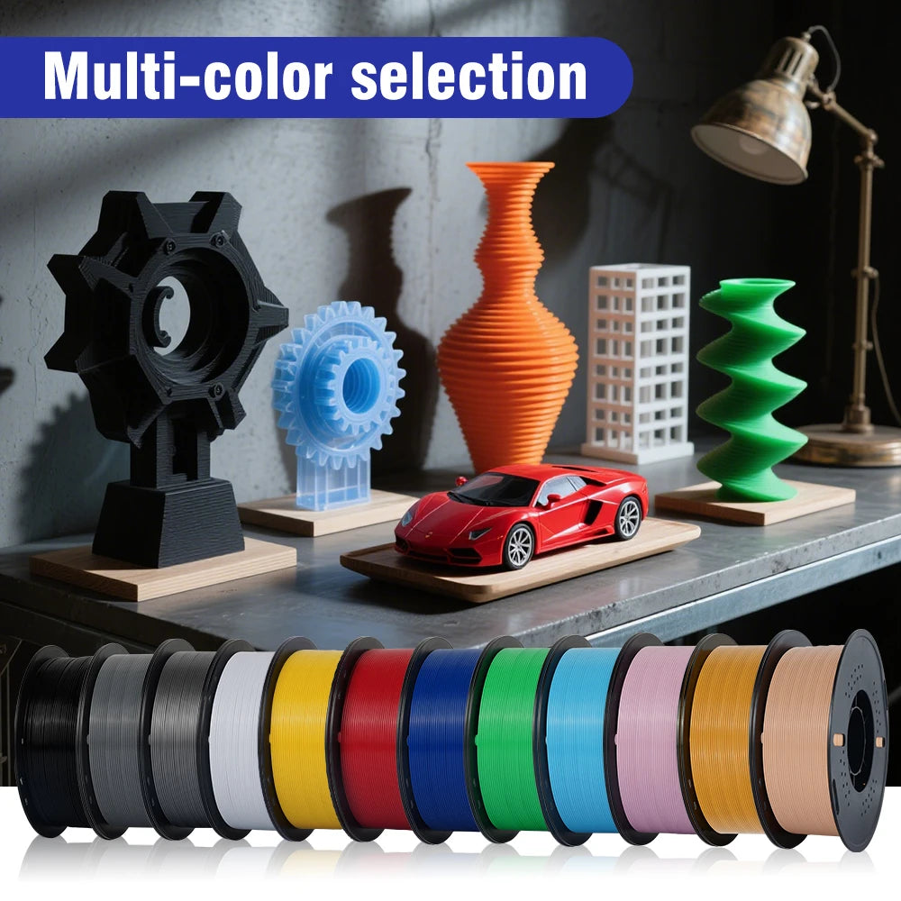 KINGROON PETG Filament 1.75mm – 5KG & 10KG Mixed Color Bundle