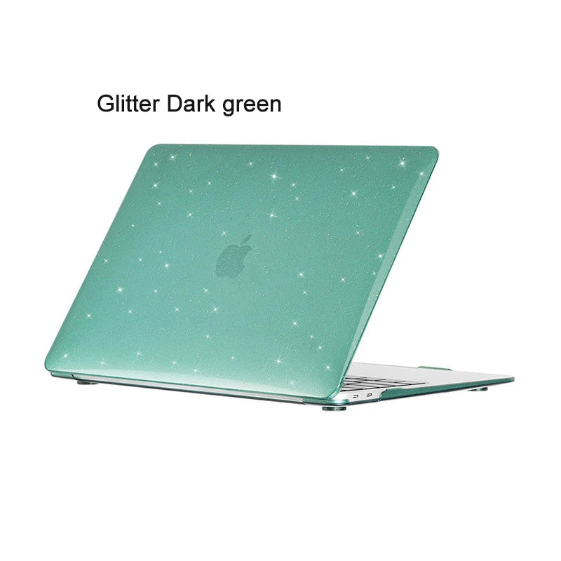 MacBook Pro/Air Hard Shell Case — Pro 14"/16" M2–M5, Air 13"/15" M1–M4