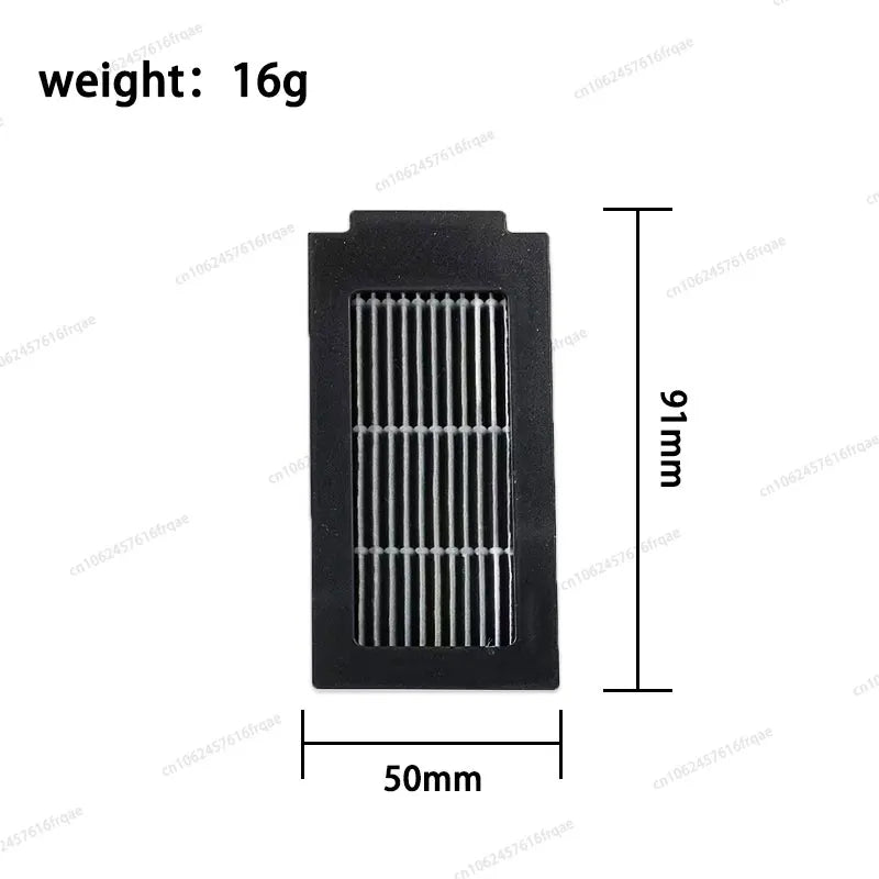 ECOVACS DEEBOT T50 PRO OMNI Replacement Parts | Main Brush, Side Brush, HEPA Filter, Mop, Dust Bag