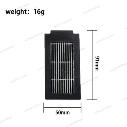ECOVACS DEEBOT T50 PRO OMNI Replacement Parts | Main Brush, Side Brush, HEPA Filter, Mop, Dust Bag