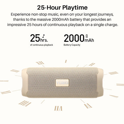 TOZO PA2 Portable Bluetooth Speaker – Deep Bass, 25H Playtime, Custom EQ App