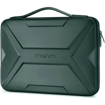 MOSISO Laptop Sleeve 15"/16" – Waterproof Hard Shell Shoulder Bag for MacBook Pro, HP, Dell