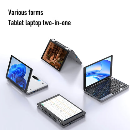 Zwide Pocket Book N8 Pro – 8" Yoga Mini Laptop, Intel i3-N305, 16GB LPDDR5, up to 2TB SSD, Windows 11