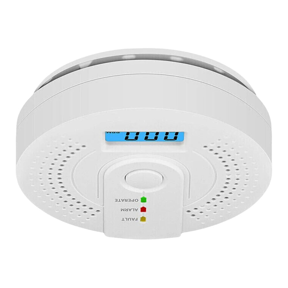 Digital Carbon Monoxide Detector – Sound Warning Battery Powered CO Gas Alarm
