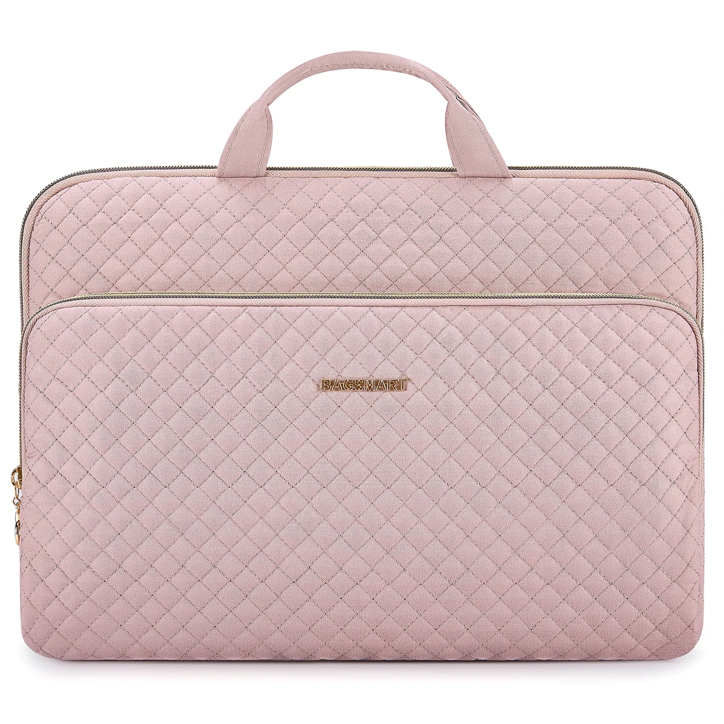 BAGSMART Laptop Handbag & Sleeve 13.3"–15.6" — Shoulder Briefcase for Women, MacBook Air/Pro
