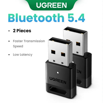 UGREEN USB Bluetooth Adapter 6.0 / 5.4 | Dongle for PC, Keyboard, Mouse, Headphones