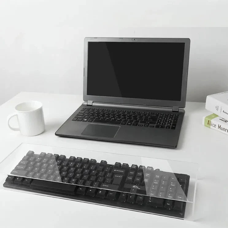 Keyboard Dust Proof Cover New Acrylic Capacitive For Mechanical Gaming Keyboard 104 Keys Mouse Protection Transparent Cover