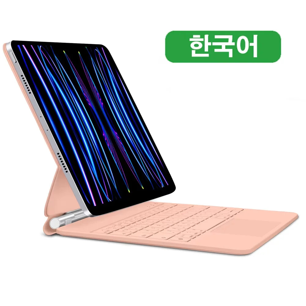 GOOJODOQ Magic Keyboard for iPad Pro 11 2024, Air 4/5/6, Pro 12.9, 10th Gen – Cover Case