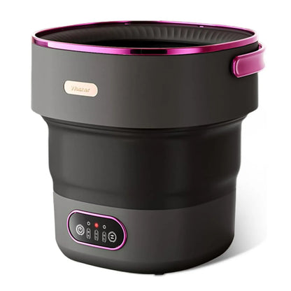 13L Portable Washing Machine – Foldable Mini Washer, 4 Modes, Spin Basket, Deep Cleaning