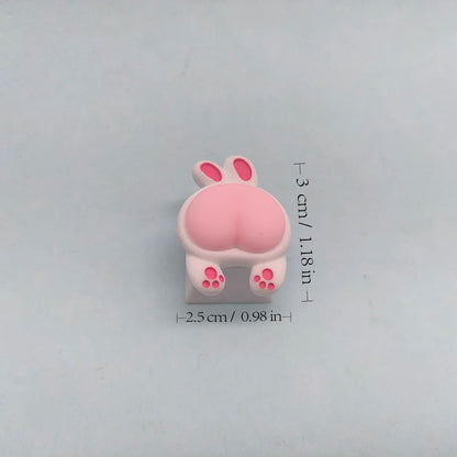 Cat Paw Butt Key Cap Animal Keycaps For Mechanical Gaming Keyboard Custom ESC Keycap Cherry Mx Switch For PC Gift For Birthday