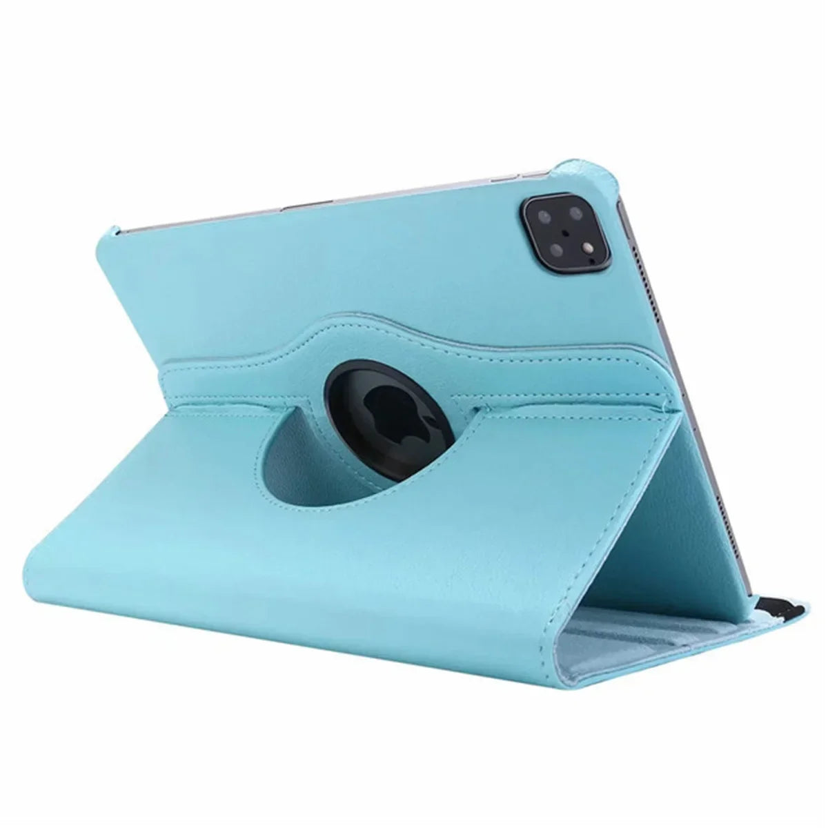 360° Rotating Stand Leather iPad Case – Pro 11"/12.9"/13", Air, Mini, 7th–10th Gen