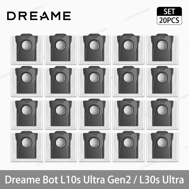 Dreame L10s Ultra Gen2 / L30s Ultra Robot Vacuum Spare Parts – Brush, Filter, Mop & Dust Bag