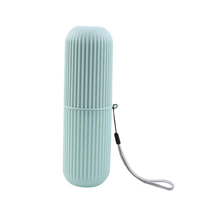 Portable Toothbrush & Toothpaste Holder Case – Travel & Camping Storage Box
