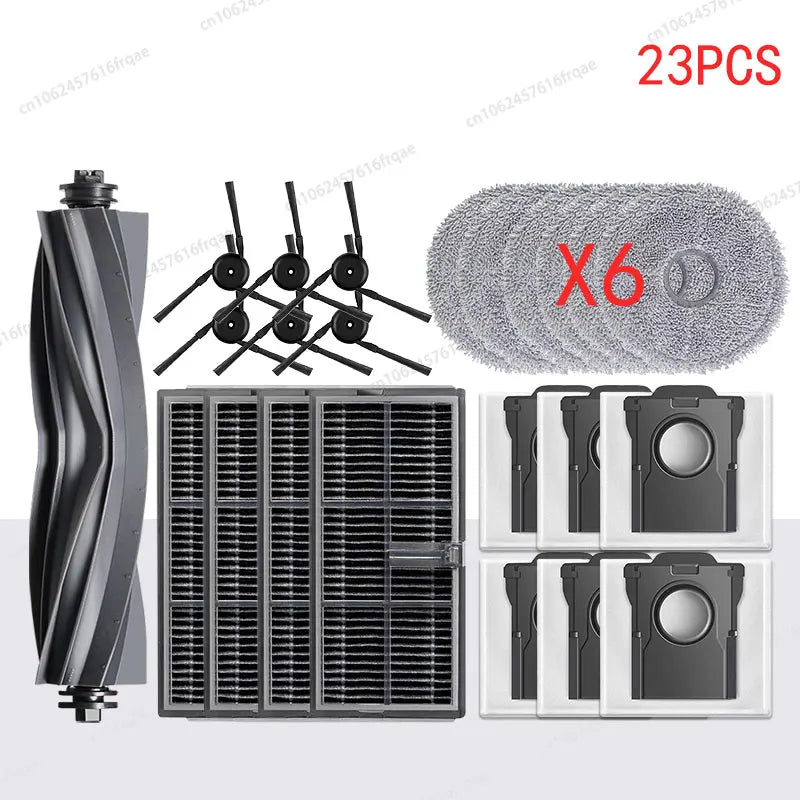 MOVA P50 Pro Ultra / P50 Ultra Robot Vacuum Replacement Parts | Brush, Mop, HEPA Filter, Dust Bag