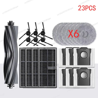 MOVA P50 Pro Ultra / P50 Ultra Robot Vacuum Replacement Parts | Brush, Mop, HEPA Filter, Dust Bag