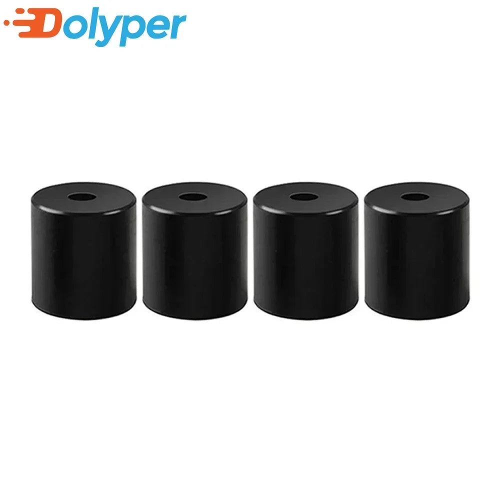 4pcs Silicone Hot Bed Leveling Spacers for CR-10, Ender-3, Prusa, Anycubic – Replace Bed Springs