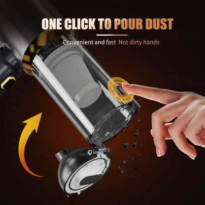 CENRR Mini Car Vacuum Cleaner – 998000Pa, Cordless, Handheld, Blower