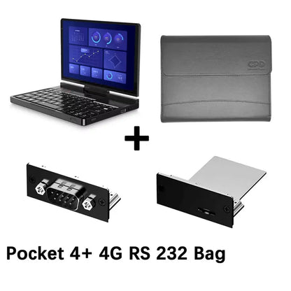 GPD Pocket 4 8.8" 2-in-1 Handheld Laptop | AMD AI 9 HX 370 / Ryzen 7 8840U | 64GB DDR5 | 2.5K 144Hz | Win 11