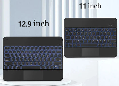GOOJODOQ Magic Keyboard for iPad Pro 11 2024, Air 4/5/6, Pro 12.9, 10th Gen – Cover Case